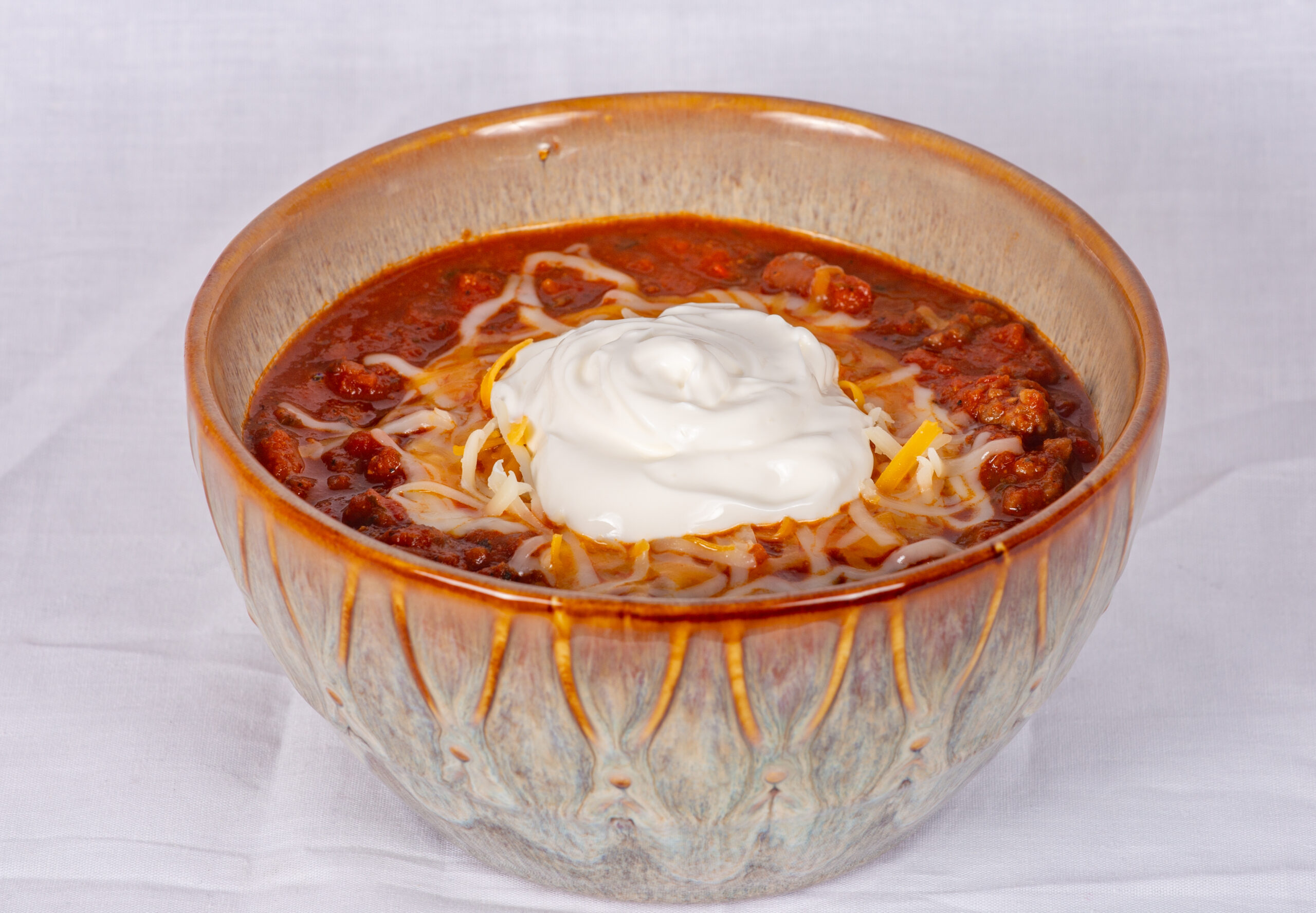 Chili seasoned with Lauri Lee's Low Sodium Chili Seasoning Mix