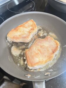 Pork Chops seasoned with Lauri Lee's Ultra Low Sodium Garlic & Herb Seasoning Blend